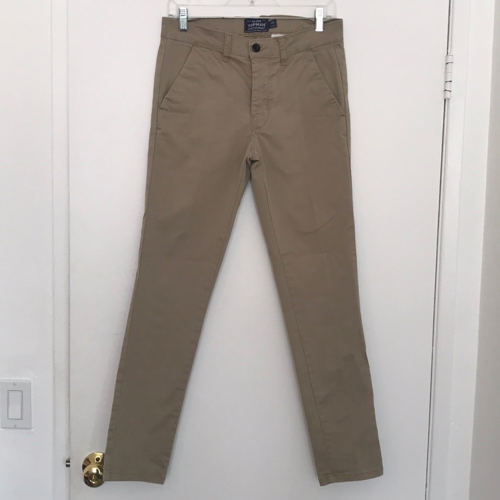 TopMan Khaki Pants US 30 Small